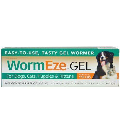 Durvet wormeze gel for dogs & cats 4oz