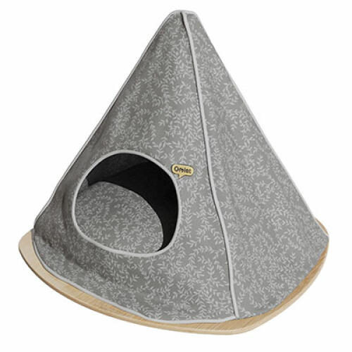 Freestyle cat tree - tipi - catnip grey