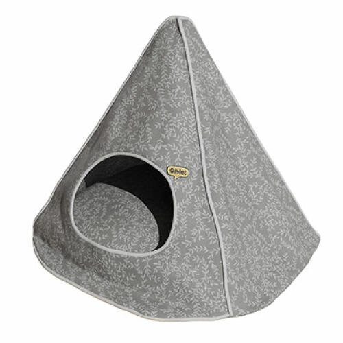 Freestyle cat tree - tipi - catnip grey