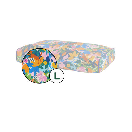 Cushion dog bed cover only large - adventureland
