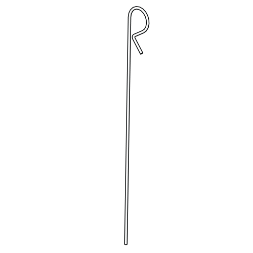 Run door pin yellow for Eglu Go , Cube mk2, Classic & Go up