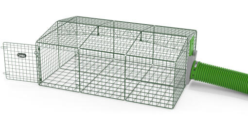 Zippi guinea pig run with roof and underfloor mesh - single height low