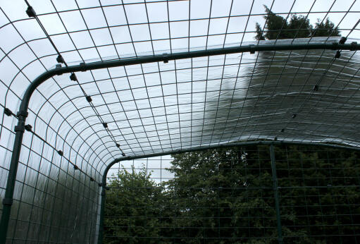 The clear cover offers weather protection with a Good view!