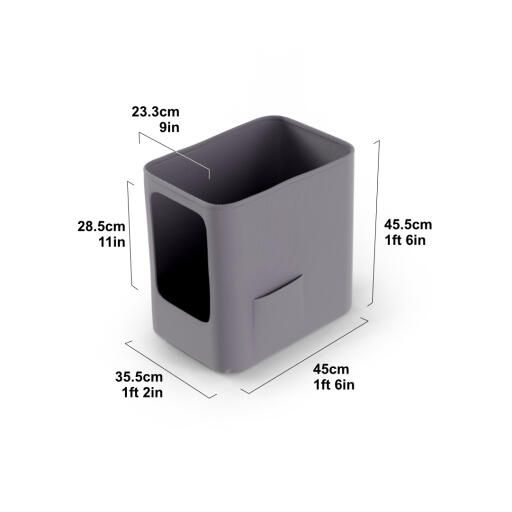 Maya Cat Litter Box Furniture Litter Liner for Walk In Omlet
