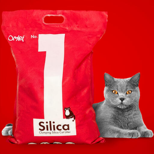 Omlet cat litter 1 silica