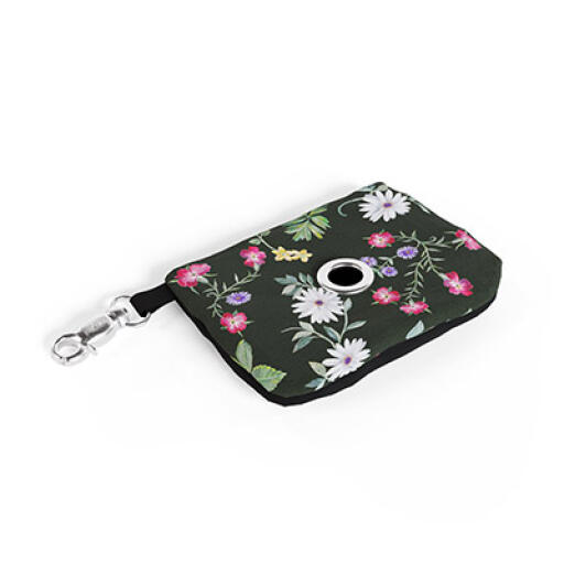 Poop bag holder - midnight meadow