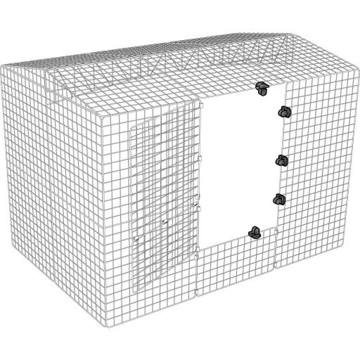 Zippi locks attached to Zippi playpen