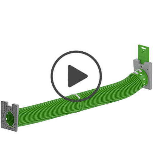 A video showing how the Omlet Zippi e rabbit tunnel works.