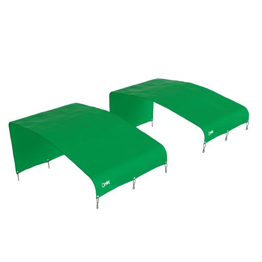 Walk in run 2x heavy duty covers 9ft