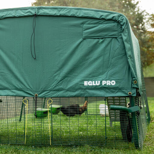 Extreme temperature jacket for Eglu pro chicken coop
