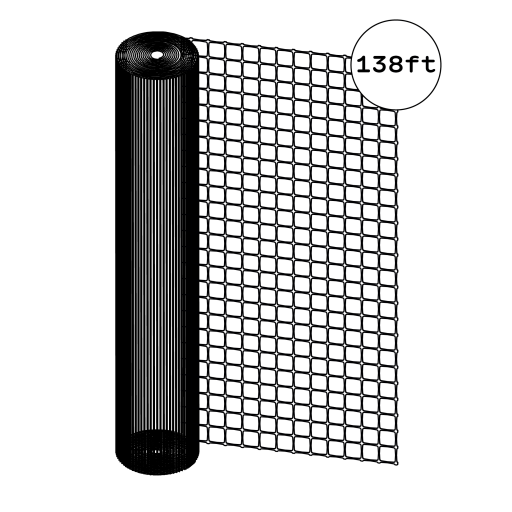 Omlet chicken fencing - 138ft - net only (078.0071)
