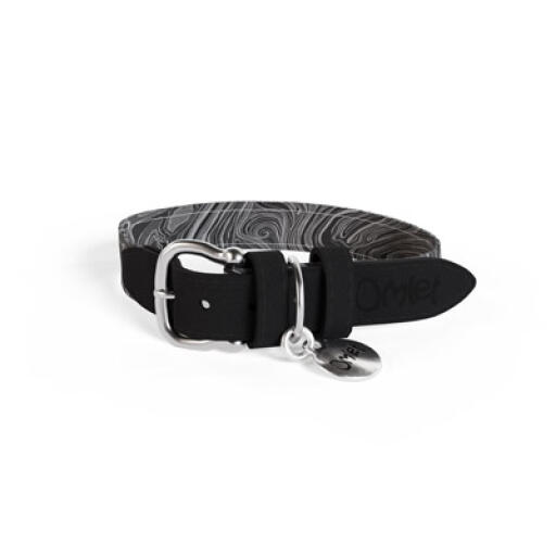 Omlet small dog collar contour grey