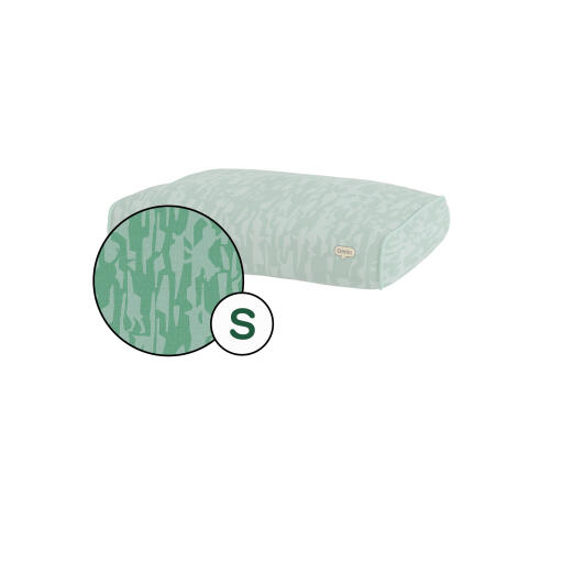 Cushion dog bed cover only small - grassland gallop