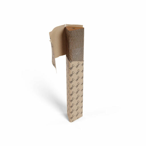 Cardboard cat scratching post