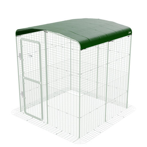 Rabbit run with cover top