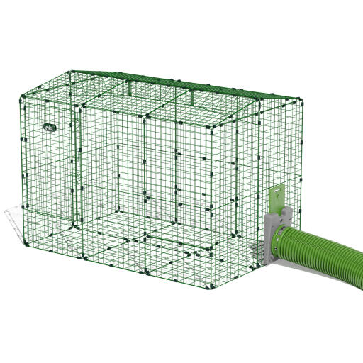 Zippi Rabbit Run with Roof and Underfloor Mesh Double Height