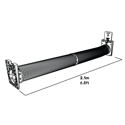 Zippi tunnel twin pack with hutch to run connection kit dimensions