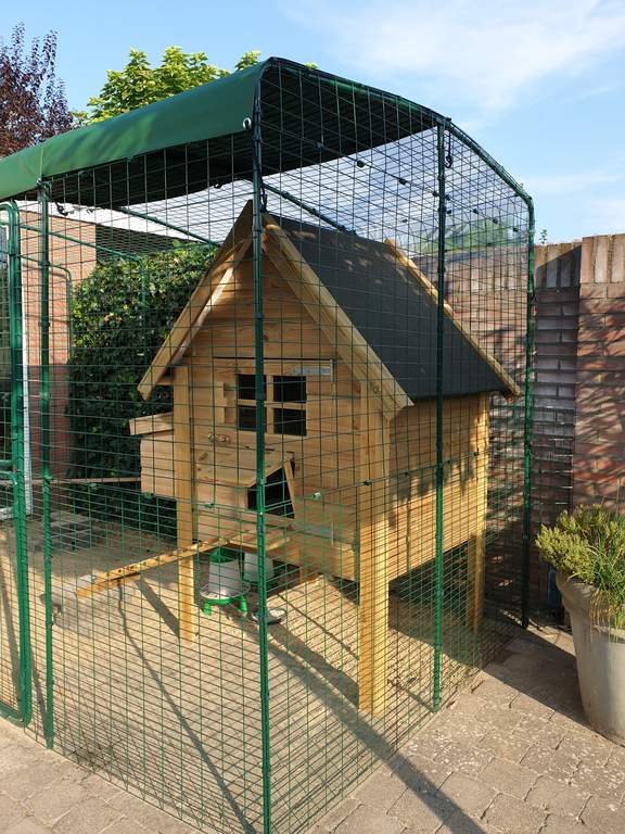 Combi Cover for Walk in Chicken Run Roof 6ft Outdoor Walk In Run