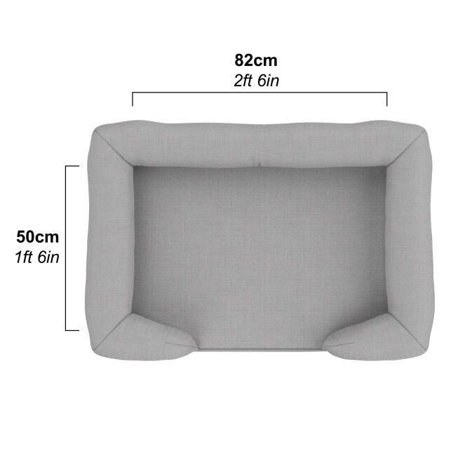 Large Bolster Bed internal dimensions