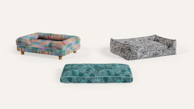 The Dog Walk Collection designer dog beds by Omlet The Dog Walk Collection designer dog beds by Omlet