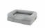 Omlet memory foam bolster bed for cats in grey Omlet memory foam bolster bed for cats in grey