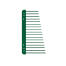 Gap blocker for Eglu Cube large chicken coop run