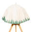 Geo bird cage with christmas cover