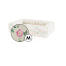 Bolster dog bed cover only medium - morning meadow