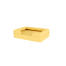 A yellow dog bed. A yellow dog bed.