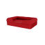 Bolster bed merlot red Bolster bed merlot red