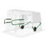 Eglu Cube chicken coop handles and wheels