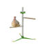 Chicken in the free standing perch system spring kit