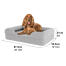 Omlet bolster bed medium size dimensions Omlet bolster bed medium size dimensions