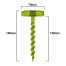 Screw peg dimensions
