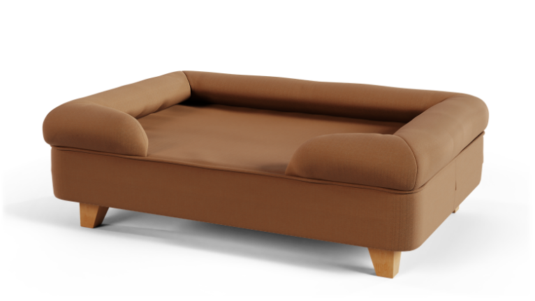 Bolster dog bed (aus 15 colours)