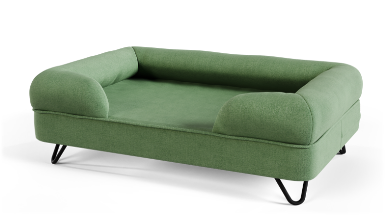 Bolster dog bed (aus 15 colours)