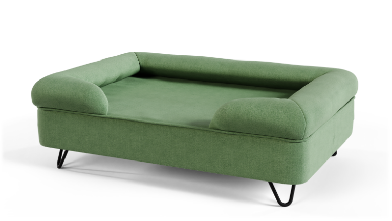 Bolster dog bed (aus 15 colours)
