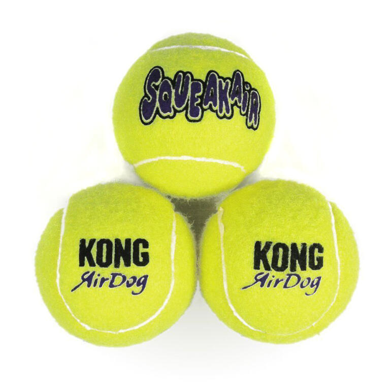 kong squeakair balls