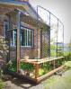 Enclosure attached to our old Trellis
