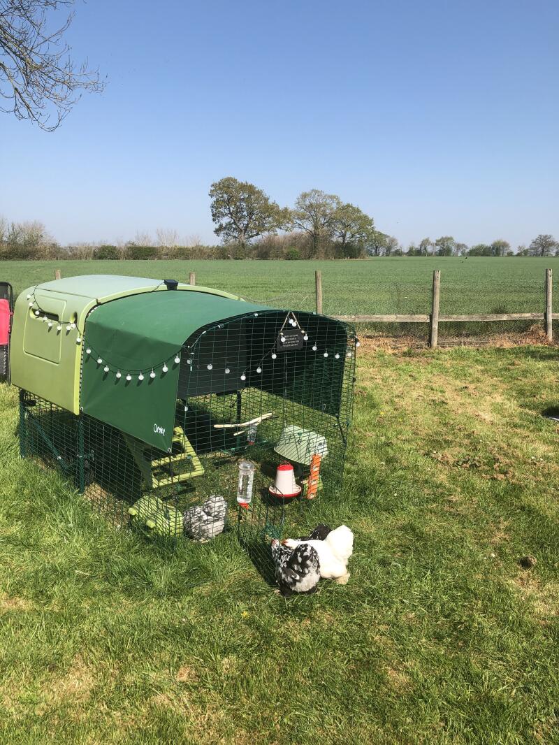 Heavy Duty Tarp for Eglu Cube Mk1 3ft Eglu Weather Protection