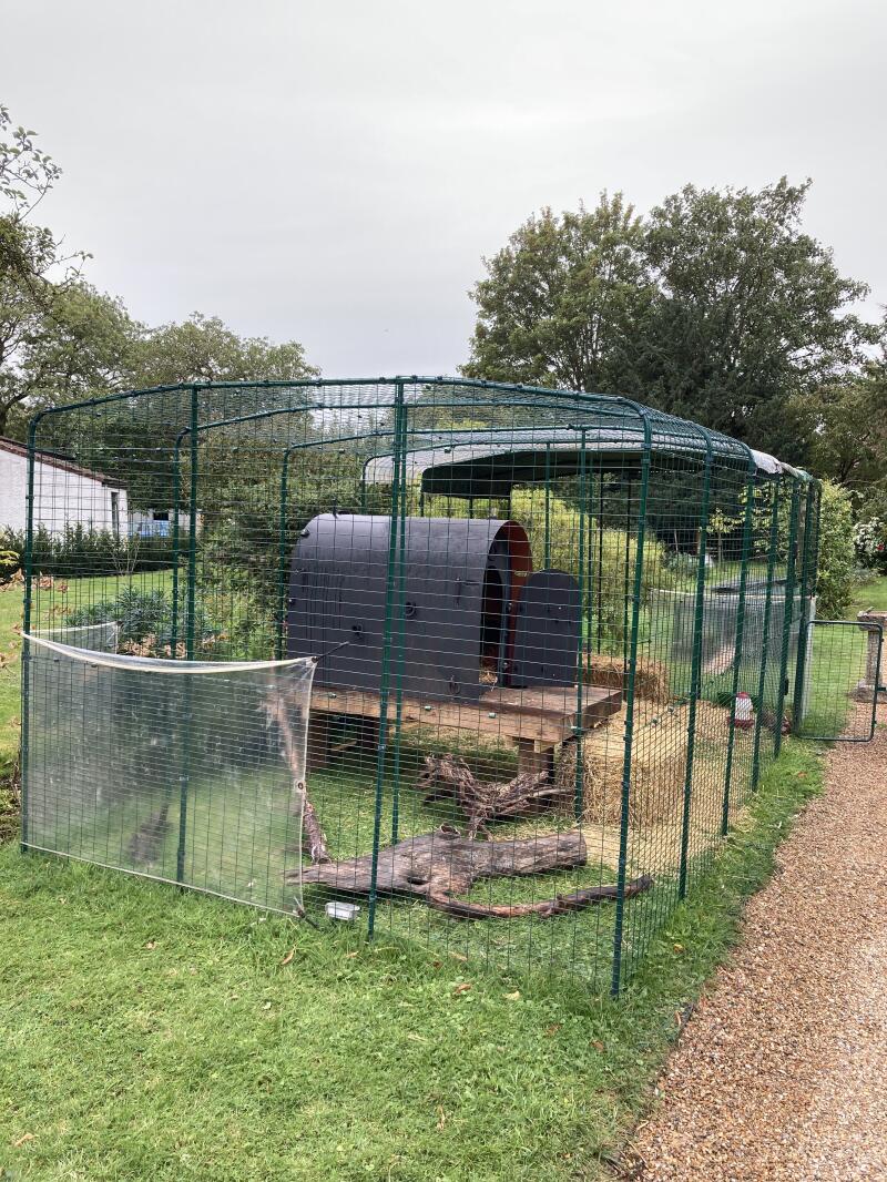 Walk in Chicken Run Large Outdoor Chicken Enclosure
