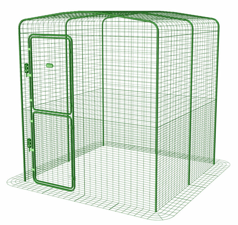 wire cube catio