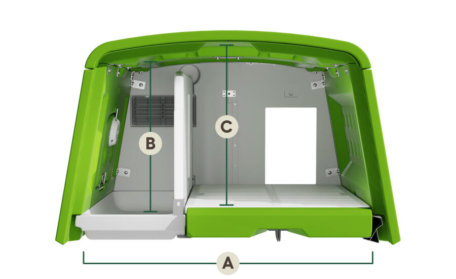 Eglu Cube internal dimensions