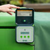 Close up of smart Autodoor control panel