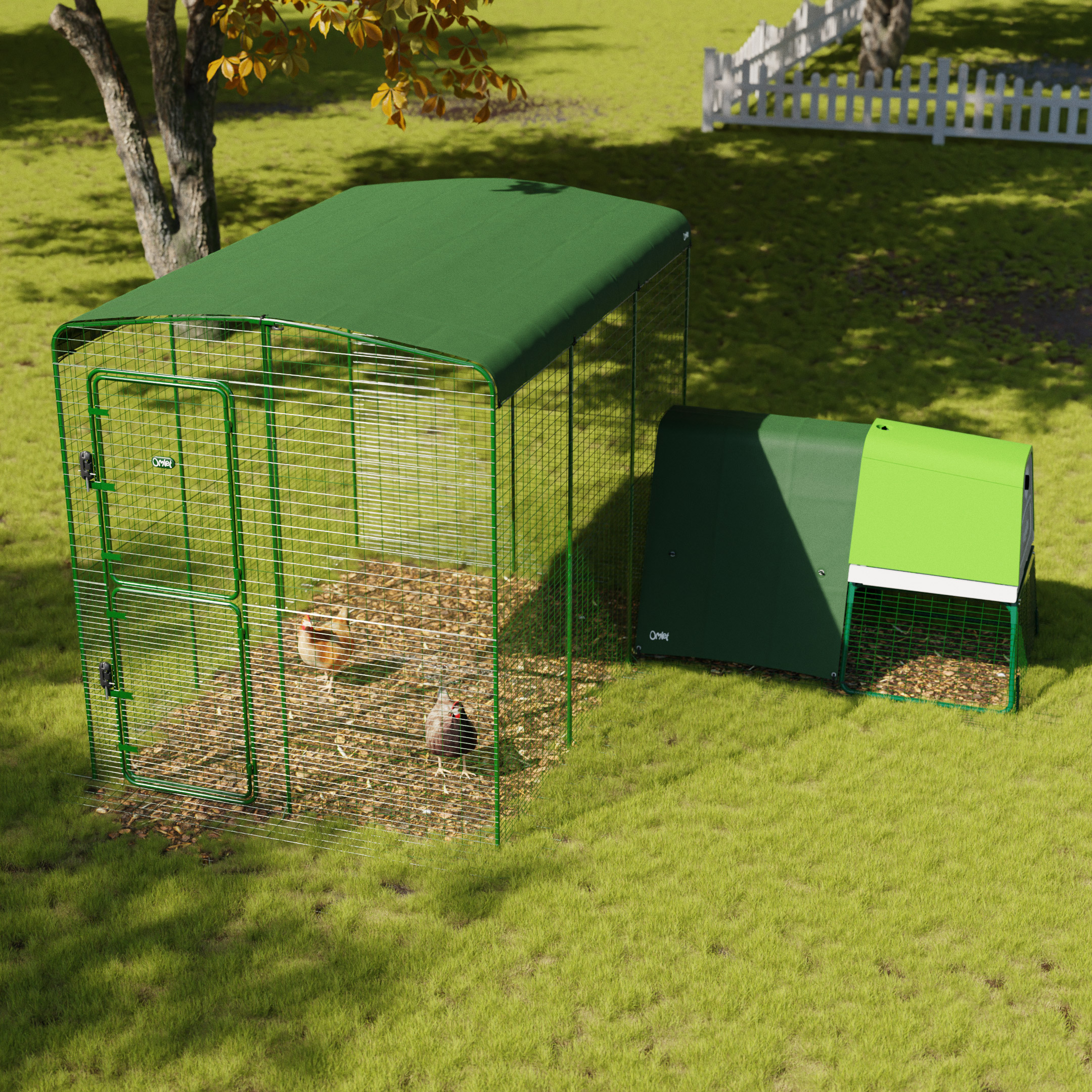 Heavy Duty Chicken Run Cover 6ft x 9ft Omlet