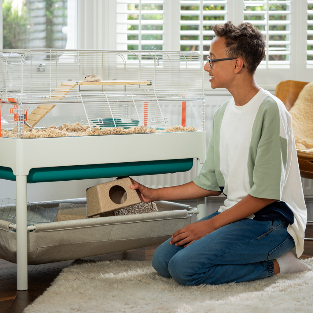 Image showcasing Compostable Hamster Hide - 3 Pack | Omlet