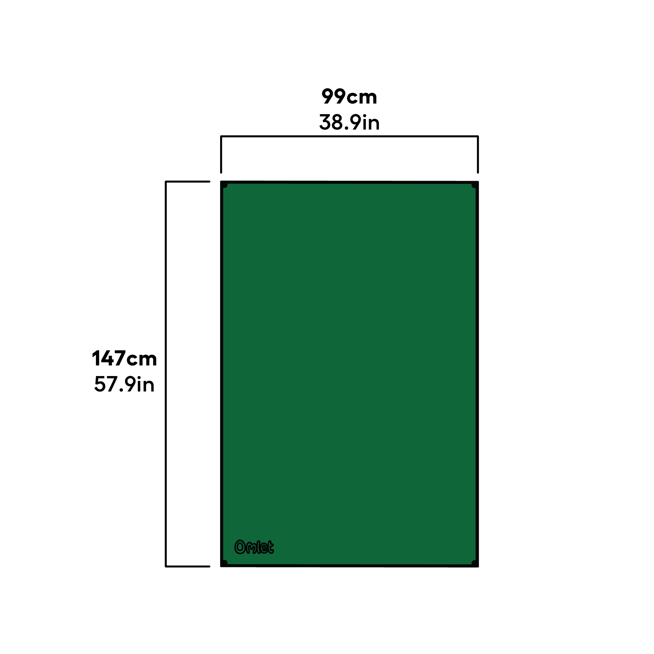 Heavy Duty Tarp for Eglu Classic - Extension | Omlet