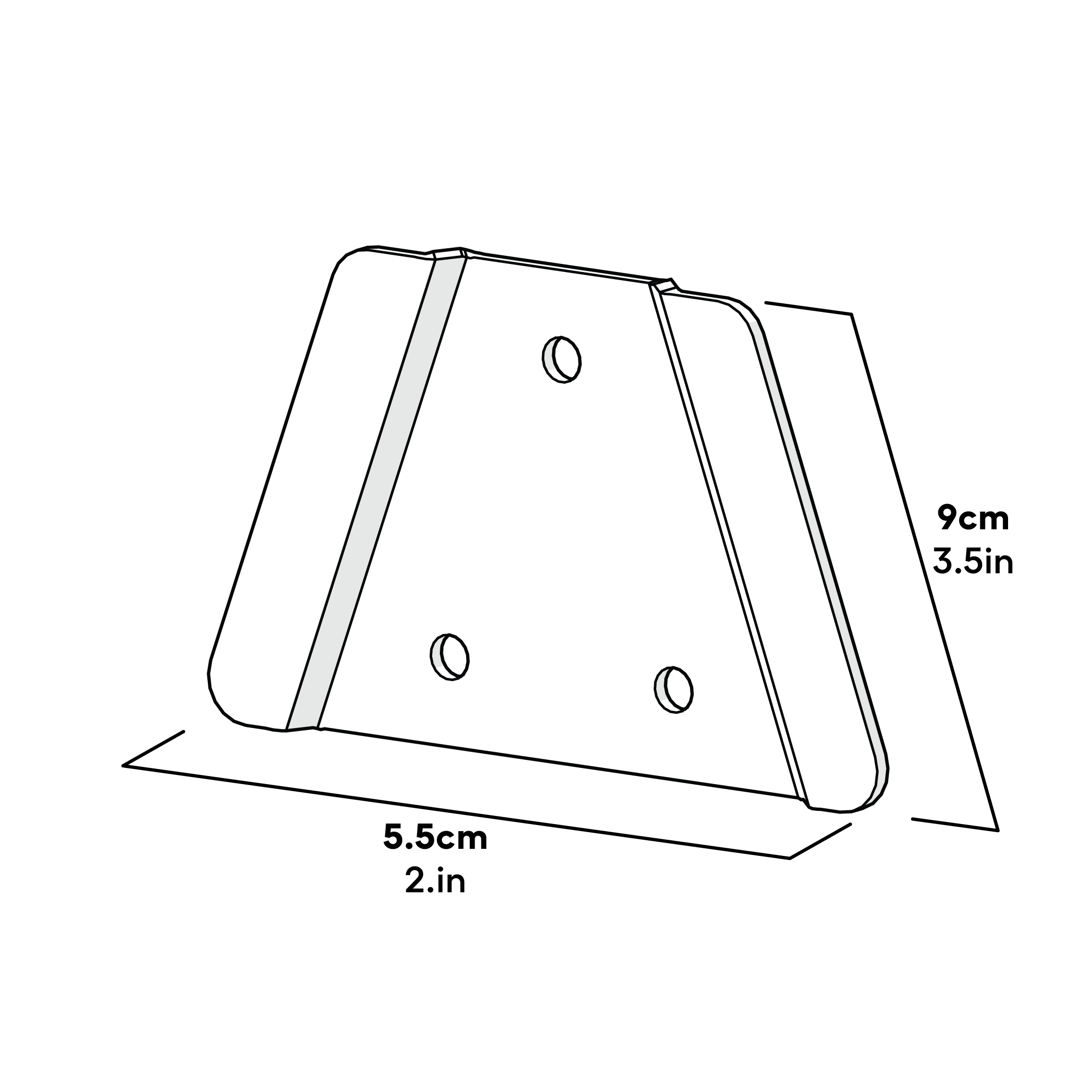 Autodoor Control Panel Mount Plate | Omlet