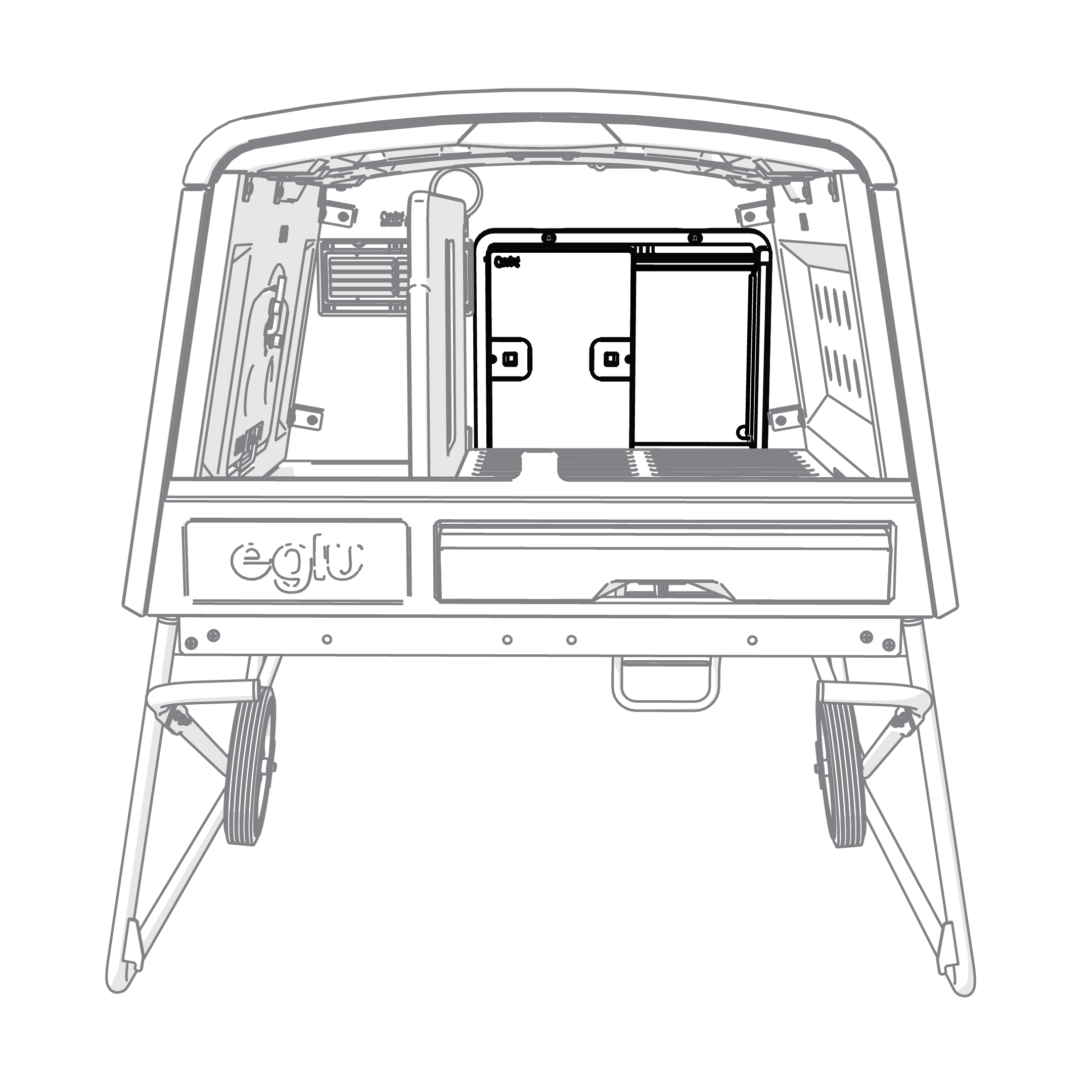 Autodoor Assembly - Green | Omlet