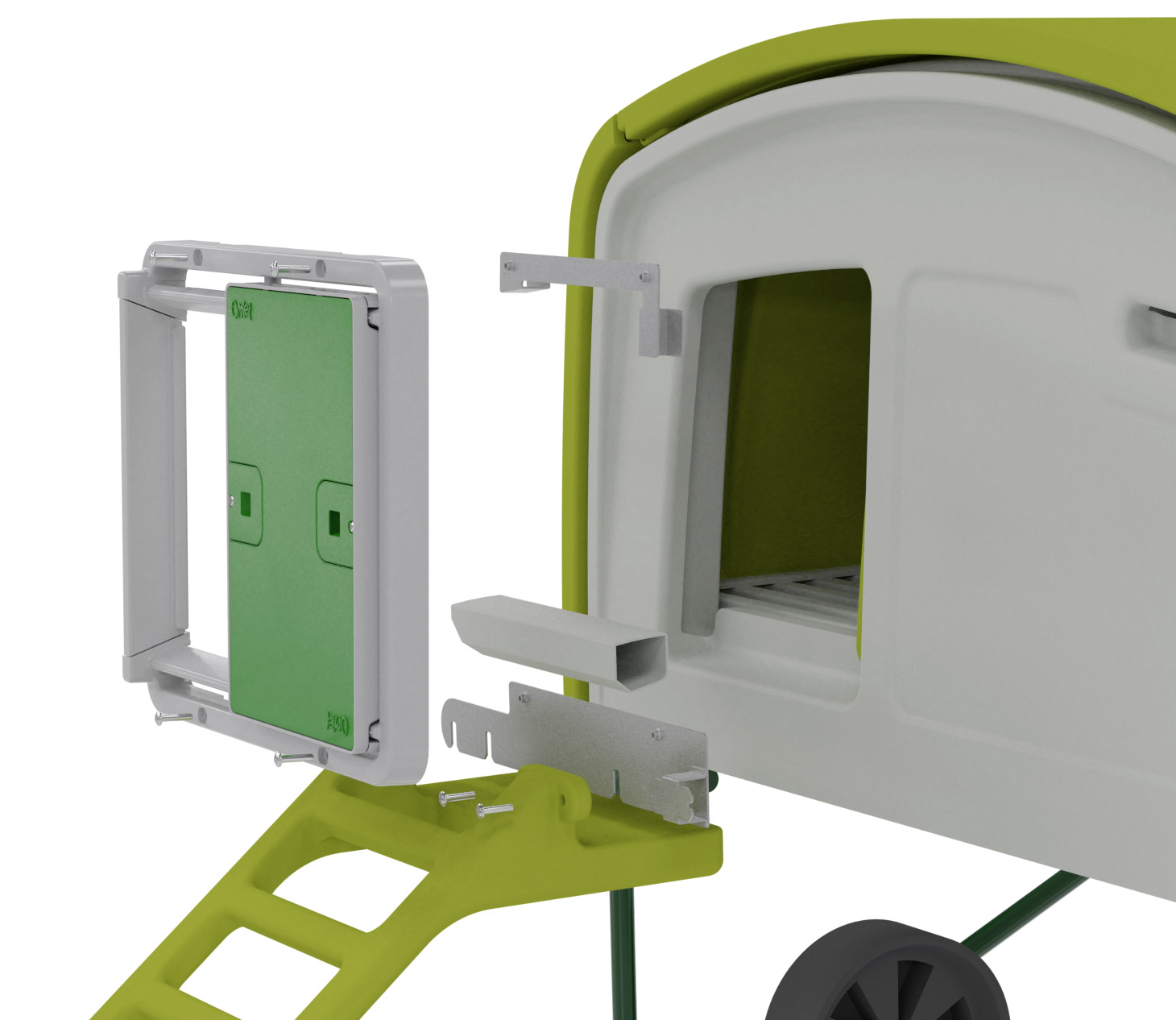 Autodoor Attachment Kit for Eglu Cube Mk1 Omlet